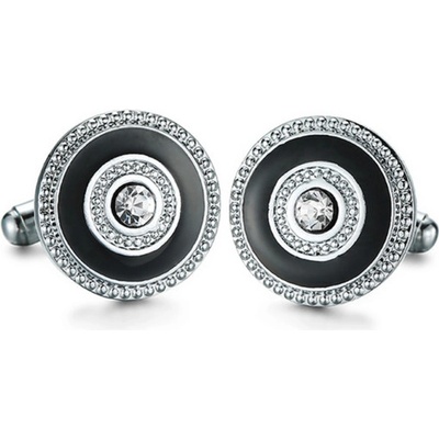 Manžetové knoflíčky kulaté se vzorem – Zboží Dáma