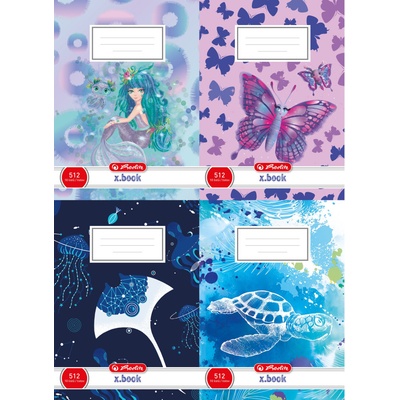 Herlitz Sešit A5 512 linka mix motivů