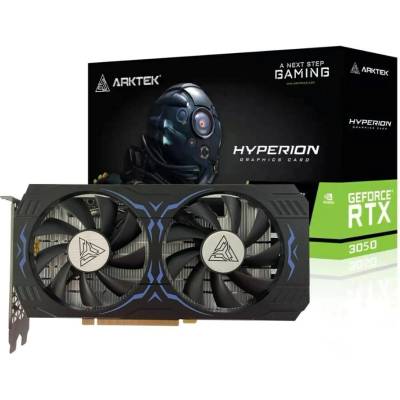 ARKTEK GeForce RTX 3050 Hyperion 8GB GDDR6 AKN3050D6S8GH1