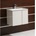 InterCeramic Конзолен шкаф за баня InterCeramic ICP 6089 "АВАЛОН" - PVC, бял с порцеланов умивалник 8860 (ICP 6089 "АВАЛОН")
