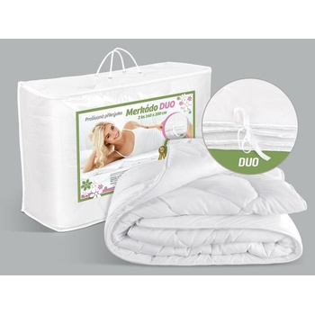 Bellatex přikrývka Merkádo DUO 1300g spojení dvou peřin letní celoroční 140x200