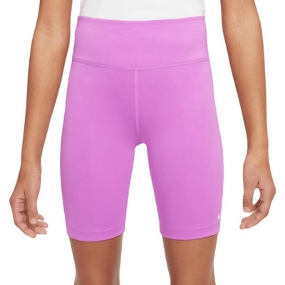 Nike Dri Fit One Bike Shorts rush fuchsia/white