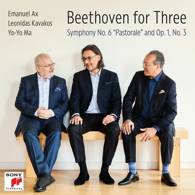AX/KAVAKOS/MA - \"Beethoven for Three: Symphony No. 6 \"\"Pastorale\"\" and Op. 1, No. 3\" CD