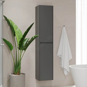 Bath Deluxe Шкаф за баня TRONDHEIM 35x174x30 cm антрацит (BT0157)