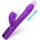 Paloqueth Thrusting & Suction Dual Vibrator Purple