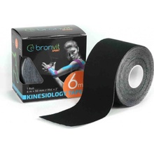 BronVit Sport Kinesio Tape classic černá 5cm x 6m