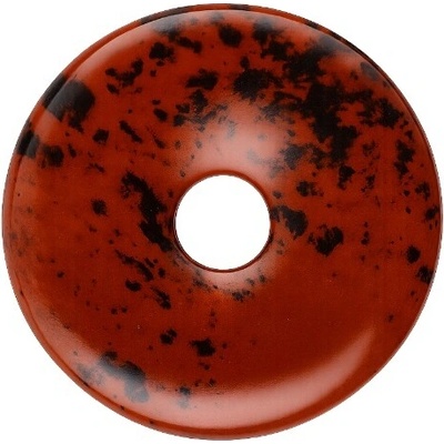 jantario Prívesok donut Jaspis červený mini 106050