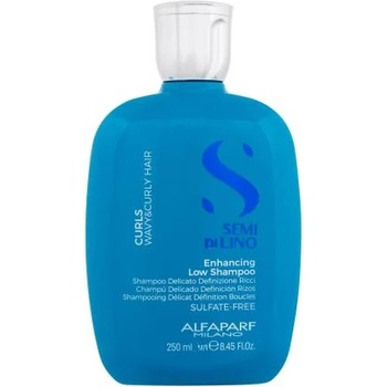 ALFAPARF Milano Semi Di Lino Curls Enhancing Low Shampoo 250 ml шампоан за оформяне на къдрава и вълнообразна коса за жени