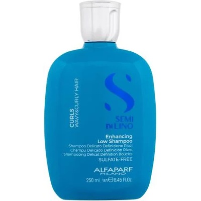 ALFAPARF Milano Semi Di Lino Curls Enhancing Low Shampoo 250 ml шампоан за оформяне на къдрава и вълнообразна коса за жени