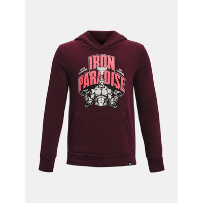 Under Armour Момчешко горнище Under Armour UA Pjt Rck Hm Gym Rvl Hdy Under Armour | Cherven | Момчешки | 122