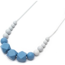 MimiJo Silikónové dojčiace korále Wendy Modrá