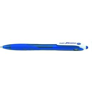Pilot Химикалка, 0, 27 мм, с бутон, PILOT "Rexgrip", синя BRG-10F-LL-BG (BRG-10F-LL-BG)