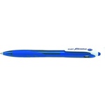 Pilot Химикалка, 0, 27 мм, с бутон, PILOT "Rexgrip", синя BRG-10F-LL-BG (BRG-10F-LL-BG)