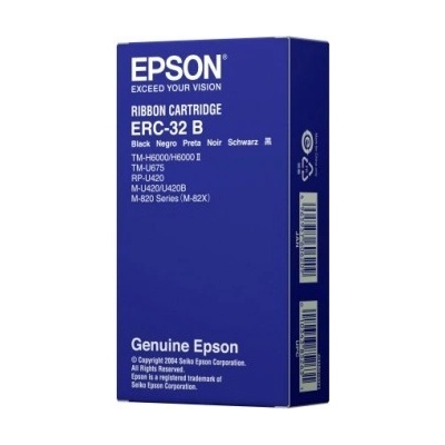 Epson C43S015371 (ERC-32 B), originálna páska, čierna