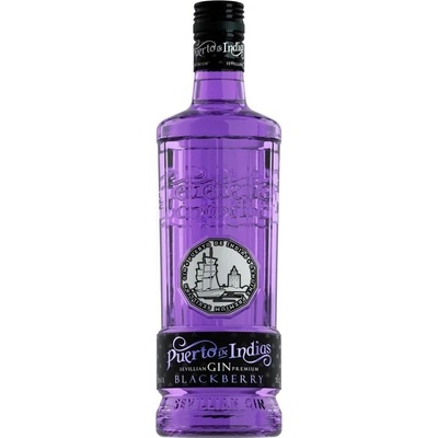 Puerto de Indias Blackberry 37,5% 0,7 l (čistá fľaša)