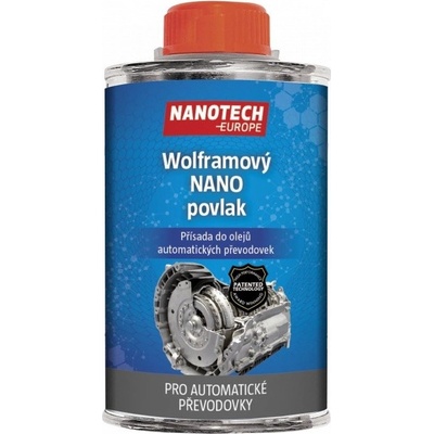 NANOTECH-EUROPE Wolframový NANO povlak - přísada do oleje AUTOMATICKÝCH PŘEVODOVEK 160 ml