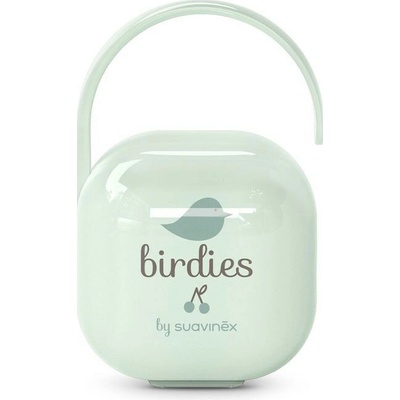 Suavinex Krabička na cumlík Birdies Zelená