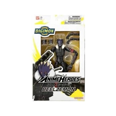 Digimon Съчленена Фигура Digimon Anime Heroes - Beelzemon 17 cm