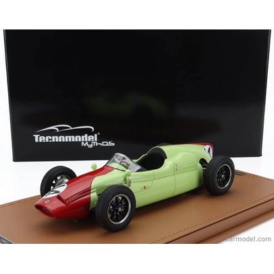 Tecnomodel Cooper F1 T51 N 14 British Gp 1960 Olivier Gendebien Světle Zelená Červená 1:18