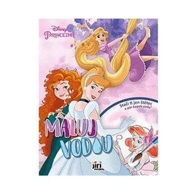 Jiri Models 3971-4 Princezná Maľuj vodou A4