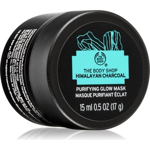 The Body Shop Himalayan Charcoal Purifying Glow Mask почистваща и освежаваща маска за лице за мазна и проблемна кожа 15ml