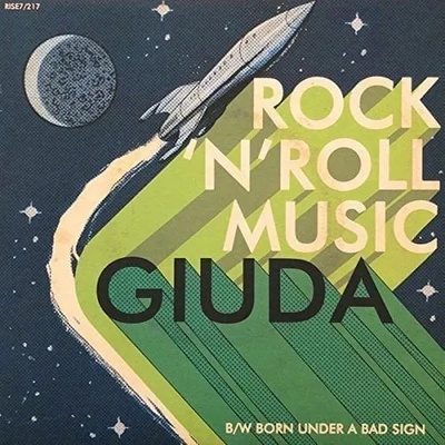 Giuda - Rock N Roll Music (Green Coloured) (7" Vinyl) (0803343173178)