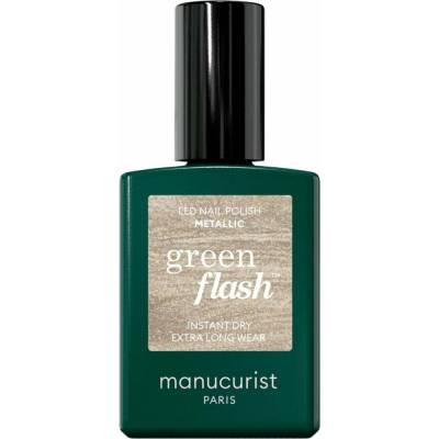 ANNY MANUCURIST_Green Flash LED gelový lak na nehty metalický 15ml