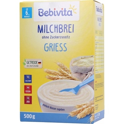 Bebivita Mléčná kaše krupicová 500 g