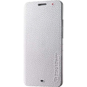 BlackBerry Leather Flip Case ACC-57201-002 - оригинален флип кожен кейс за Blackberry Z30 (бял)