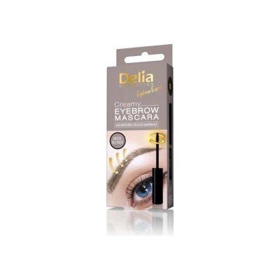 Delia Cosmetics řasenka na obočí béžová blond 4 ml