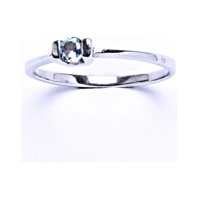 Čištín stříbrný s akvamarinem VR 31