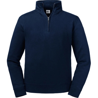 Russell Athletic Mikina 270M s 1/4 zipem COT10270M29000-french navy Navy french
