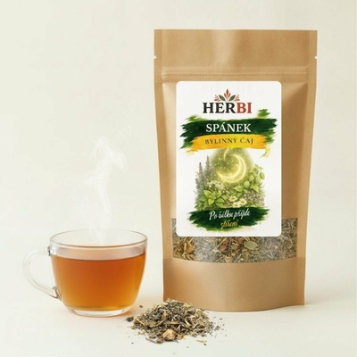 Herbi Bylinný čaj Spánok s rooibosom medovkou a levanduľou 500 g