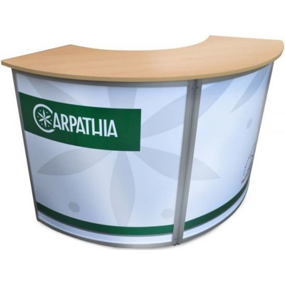 EXPOINT Prezentační a reklamní promo stolek 130 x 30 x 90 cm – Zboží Živě