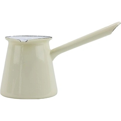 VEF Smaltovaná na kávu krémová ø 9 cm - 0.4 l – Zbozi.Blesk.cz