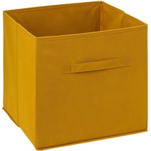5five Simply Smart Úložný box na oblečení 31 x 31 x 31 cm žlutý