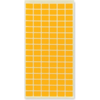 Spree Етикети 12/18 мм, 96 бр. на лист, 10 л. , оранж (3800884121870)