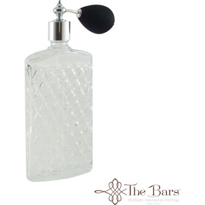 The Bars Пулверизатор за спиртни напитки - Луксозна стъклена бутилка Yara Prestige 200ml, с включена фунийка - The Bars - N008
