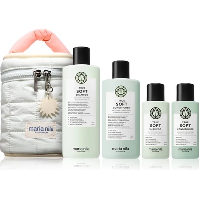 Maria Nila True Soft Beauty Bag подаръчен комплект за суха коса