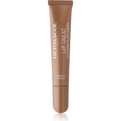 Dermacol Lip Treat хидратиращ блясък за устни цвят 12 Choco Cloud 10ml