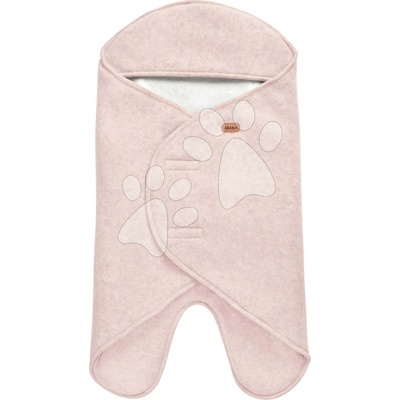 Babynomade Zavinovačka Double Fleece Beaba Dusty extra teplá růžová