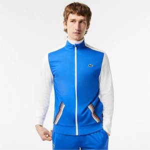 Lacoste Блуза Lacoste Men's Full-Zip Sweatshirt - Kingdom/Flour
