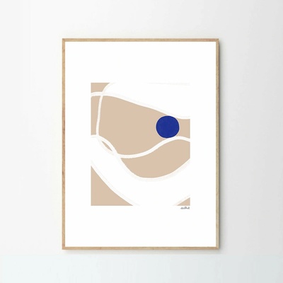 Moikka Plagát Marbel by Ästhet 50x70