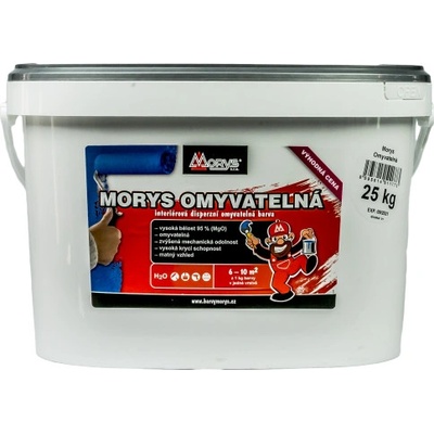 MORYS Omyvatelná malířská barva 25kg