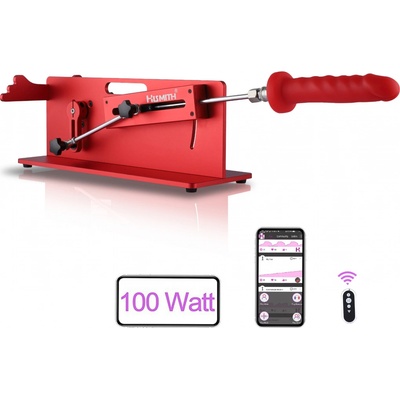 HiSmith HS21-APP Table Top 2.0 Pro 100W Premium Sex Machine with Remote and App