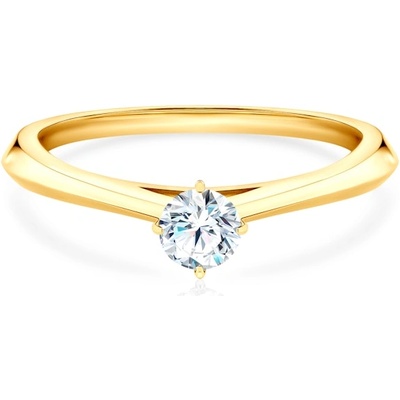 SAVICKI Годежен пръстен The Light: злато, лабораторен диамант