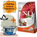Granule pre psov N&D GF Quinoa Dog Skin & Coat Herring & Coconut 7 kg