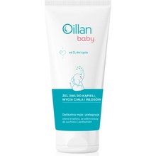 Oillan Baby Gentle Body Wash detský umývací gél a šampón 3v1 200 ml