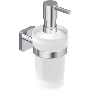 Kludi Vela S - Дозатор за сапун с държач, стъкло/хром 2597605 (2597605)