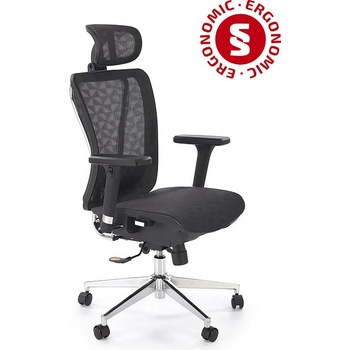 Halmar Ергономичен офис стол vixen черен